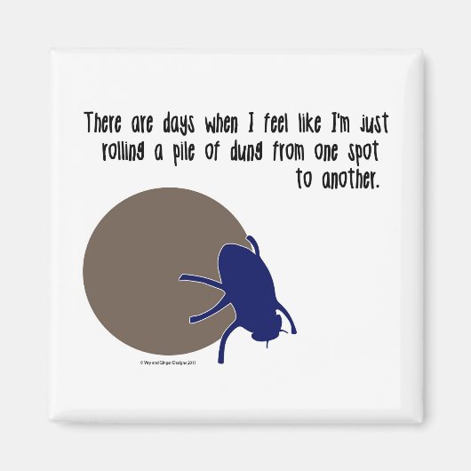 Grappige insectenmagneet magneet (Voorkant)