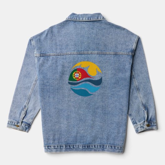 Grappige inspiraties denim jacket (Achterkant)