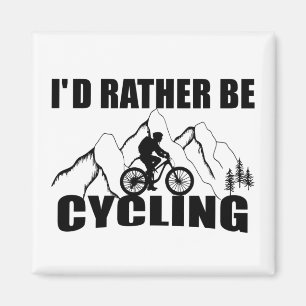 grappige inspirerende citaten over fietsen magneet