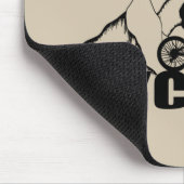 grappige inspirerende citaten over fietsen muismat (Hoek)