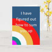 Grappige inspirerende felicitatie kaart (Gele Bloem)