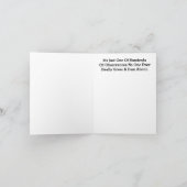 Grappige Internationale Beverendag Kaart (Binnen)