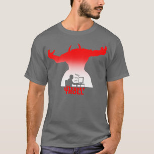 Grappige Internet Troll Keyboard Warrior Social Me T-shirt