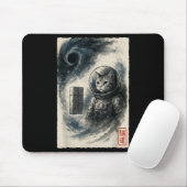 Grappige Interstellaire Kat Astronaut Kitten Space Muismat (Met muis)