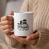 Grappige Introvert Beker - Citaat over Mensen Ontw Koffiemok