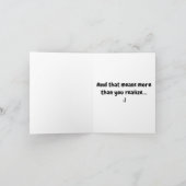 Grappige Introvert Humor Graetkaart Kaart (Binnen)