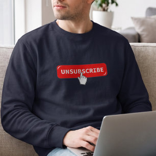 Grappige Introvert Humor - Uitschrijfknop Trui