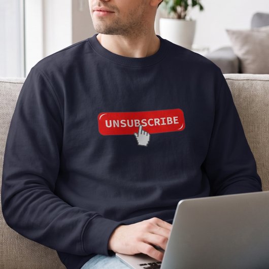 Grappige Introvert Humor - Uitschrijfknop Trui