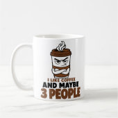 Grappige Introvert Kop Anti Sociaal Cadeau (Links)