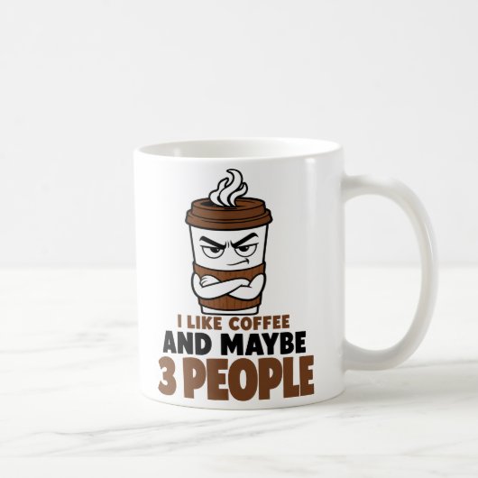 Grappige Introvert Kop Anti Sociaal Cadeau (Rechts)