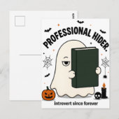 Grappige Introverte Geest Professionele Verberger Briefkaart (Voorkant / Achterkant)