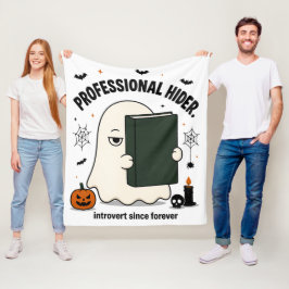 Grappige Introverte Geest Professionele Verberger Fleece Deken