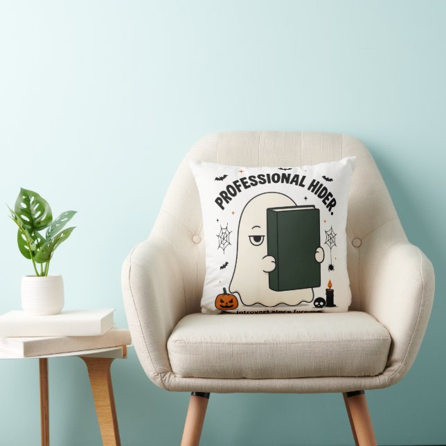 Grappige Introverte Geest Professionele Verberger  Kussen (Stoel)