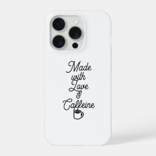Grappige iPhone 15 Pro Hoesje - Gemaakt met Liefde