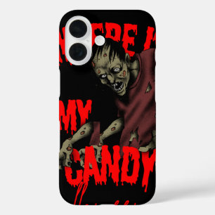 Grappige iPhone 16 Hoesjes voor skul Halloween