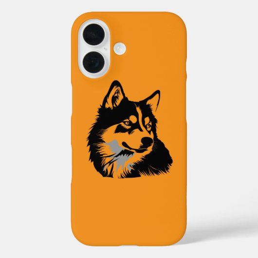 Grappige iPhone 16 hoezen voor hondenliefhebbers. (Achterkant)