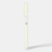 Grappige iPhone Case met Happy Duck - Aangepaste t (Achterkant / Links)