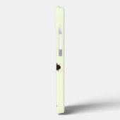 Grappige iPhone Case met Kikker Spelen Gitaar (Achterkant / Links)