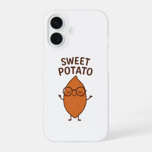 Grappige iPhone Hoes met Zoete Aardappel 16 Hoesje