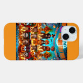 Grappige iPhone-hoesjes halloweenfeest  Case-Mate iPhone Case (Achterkant (horizontaal))