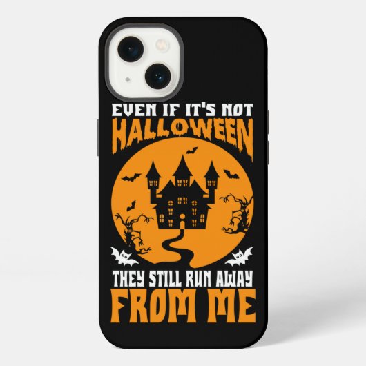 Grappige iPhone hoesjes, zelfs als het geen Hallow Hoesje (Achterkant)