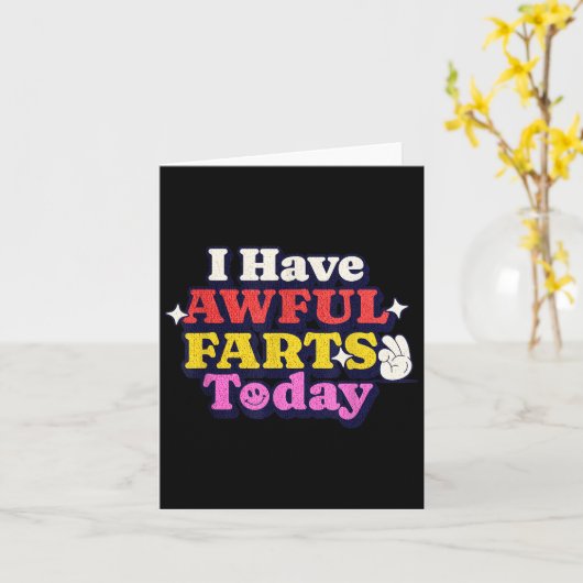 Grappige ironische sarcastische Gezegden Cynische  Kaart (Gele Bloem)