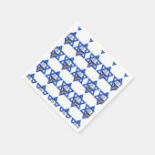 Grappige Israëlische vlag ijs Servet (Hoek)