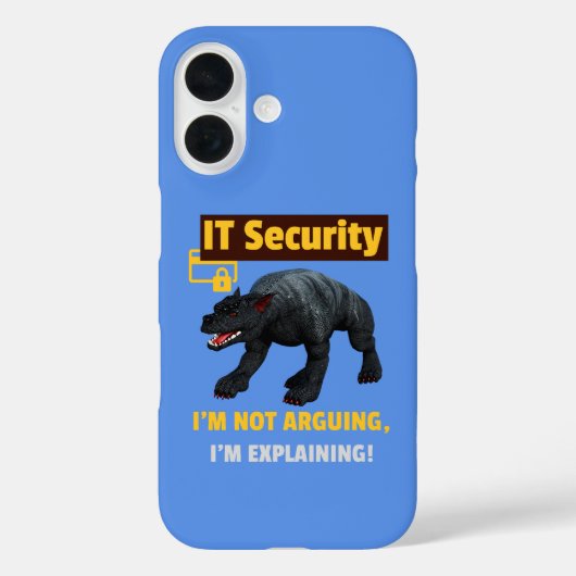 Grappige IT-beveiliging Legt technische humor uit Case-Mate iPhone Case (Achterkant)