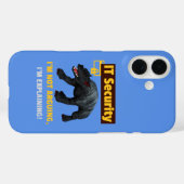 Grappige IT-beveiliging Legt technische humor uit Case-Mate iPhone Case (Achterkant (horizontaal))