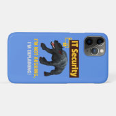 Grappige IT-beveiliging Legt technische humor uit Case-Mate iPhone Case (Achterkant (horizontaal))