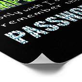 grappige IT-grap voor kantoorwerker pro Poster (Hoek)