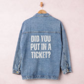 grappige IT-support helpdeskmanager Denim Jacket (Hangar)