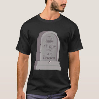 Grappige IT Tech Support Guy Engineers Computer Ge T-shirt