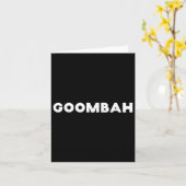 Grappige Italiaanse Gezegden Goombah Dichtbij Vrie Kaart (Gele Bloem)