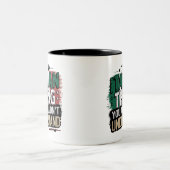 Grappige Italiaanse trots: je zou het niet begrijp Tweekleurige Koffiemok (Center)