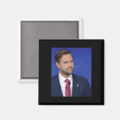 Grappige J.d Vance Meme Vice President Dete Gezich Magneet (Voorkant / Achterkant)