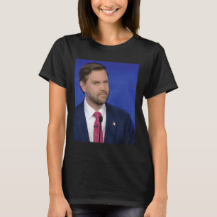 Grappige J.d Vance Meme Vice President Dete Gezich T-shirt