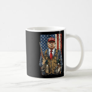 Grappige Jacht Eend Trump Camo Jacht Hallo Koffiemok