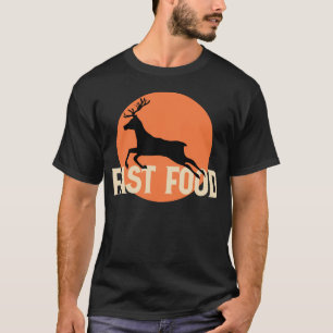 Grappige jacht - fastfoodherten t-shirt