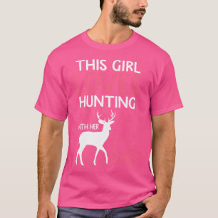 Grappige jacht grafisch voor vader dochter Deer Bu T-shirt