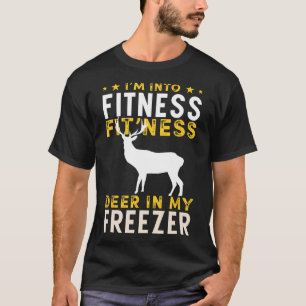 Grappige Jacht Hert Ik Doe Aan Fitness Hert Jager T-shirt