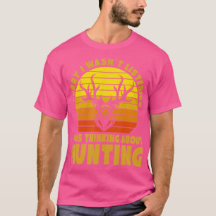 grappige jachtcadeautjes voor buik-Pijl en rifle D T-shirt