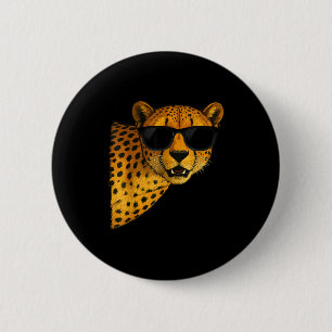 Grappige jachtluipaart Kunst voor mannen vrouwen k Ronde Button 5,7 Cm