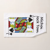 Grappige Jack Handdoek Personaliseer (Handdoek)