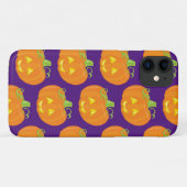 Grappige Jack O'Lantern Pompoen Halloween Patroon Case-Mate iPhone Case (Achterkant (horizontaal))