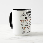 Grappige Jack Russell Terrier Hond Mok (Voorkant links)
