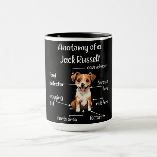 Grappige Jack Russell Terrier Hond Mok