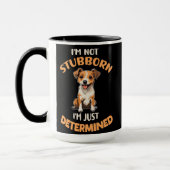 Grappige Jack Russell Terrier Hond Mok (Links)