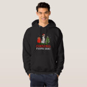 Grappige Jack Russell Terrier Kerstboom Gift Hond Hoodie (Voorkant volledig)