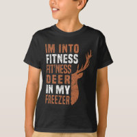 Grappige jager papa ik ben in fitness herten diepv